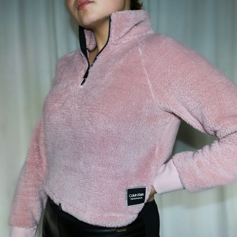 Calvin Klein Performance Sherpa Pullover